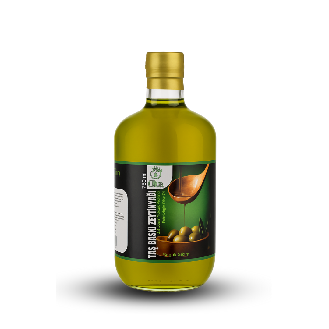 2025 Yeni Hasat Premium Zeytinyağı 750 Ml. Cam Şişe