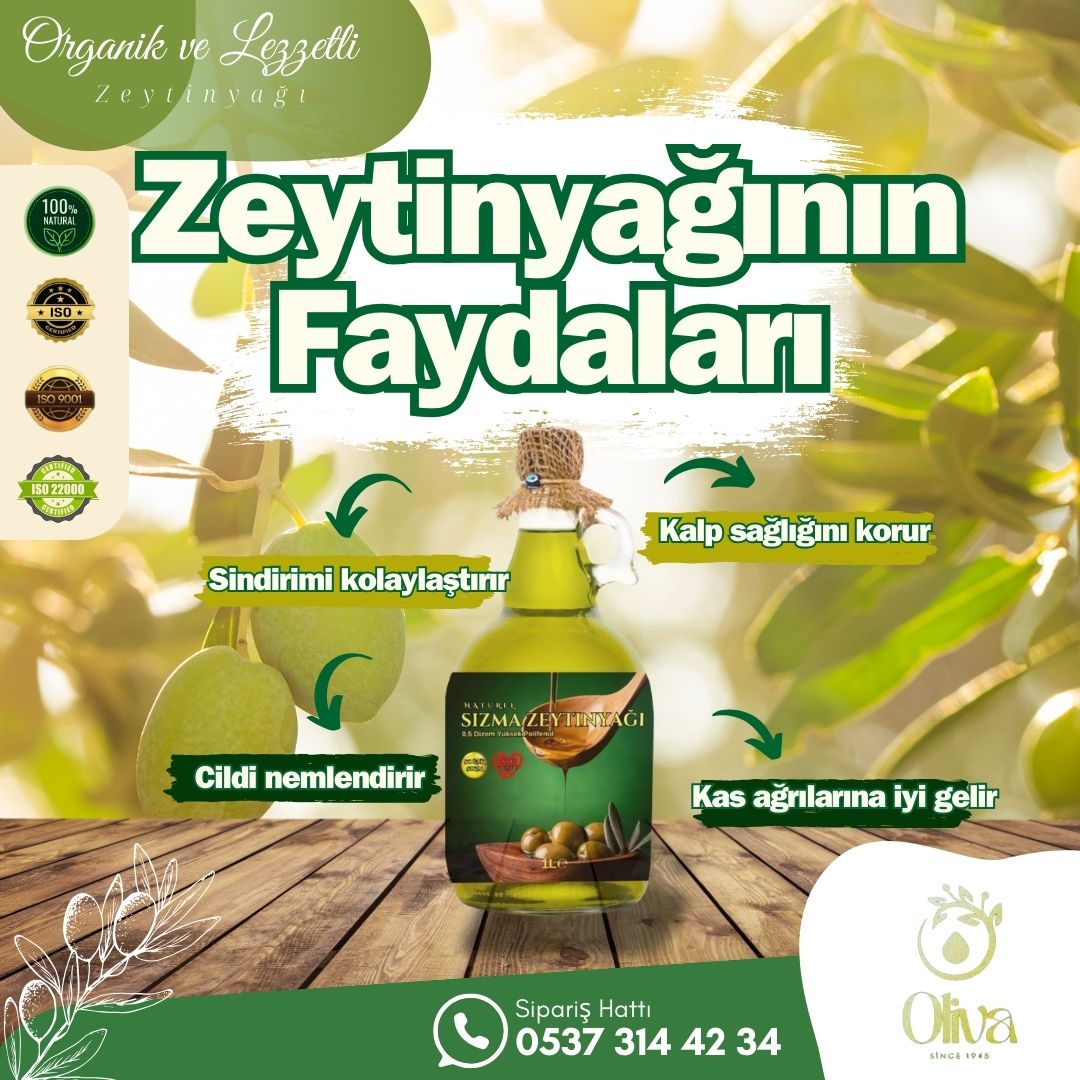 Denemek isteyenler için: 1 Litre Premium Erken Hasat Soğuk Sıkım Zeytinyağı, 0.5 Asidite Oranı